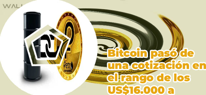 Alza de criptomonedas